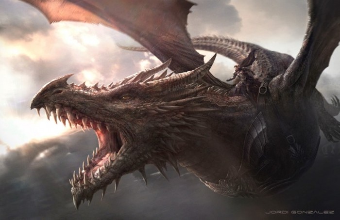 aegon-the-conqueror-rides-atop-balerion-as-depicted-by-jordi-gonzalez-escamilla-in-the-world-of-ice-fire