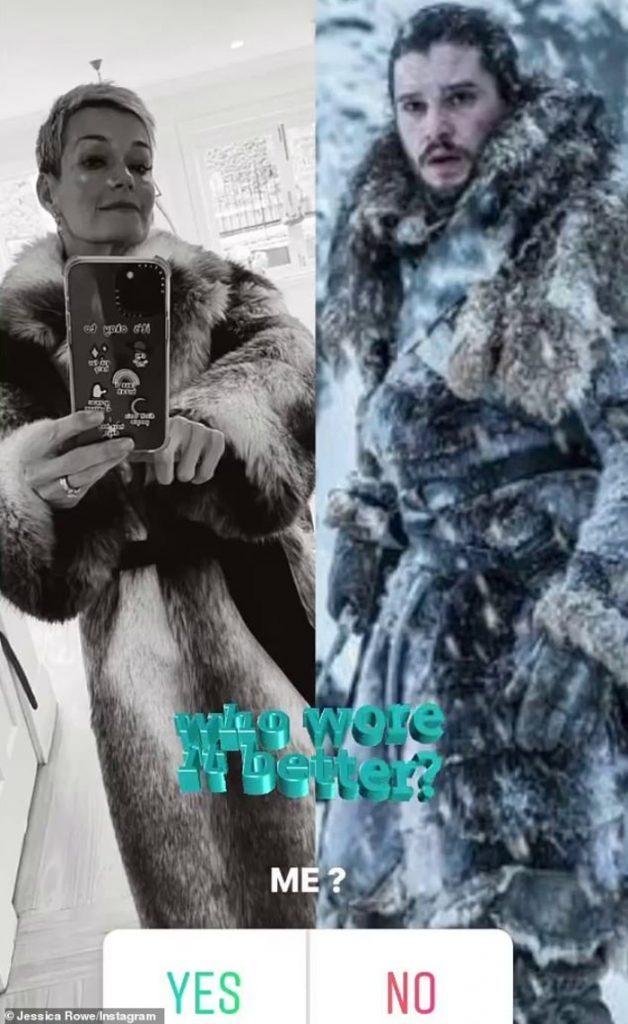 jessica-rowe-rocks-faux-fur-coat-and-compares-herself-to-game-of-thrones-jon-snow-628x1024-2386599