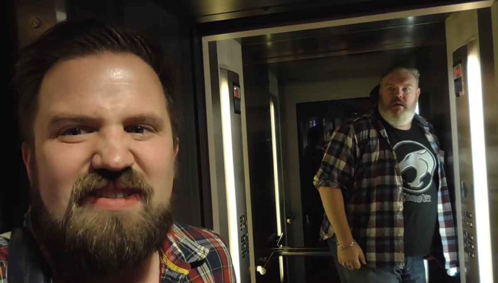 Game of Thrones fan asked Kristian Nairn to "hold the door"