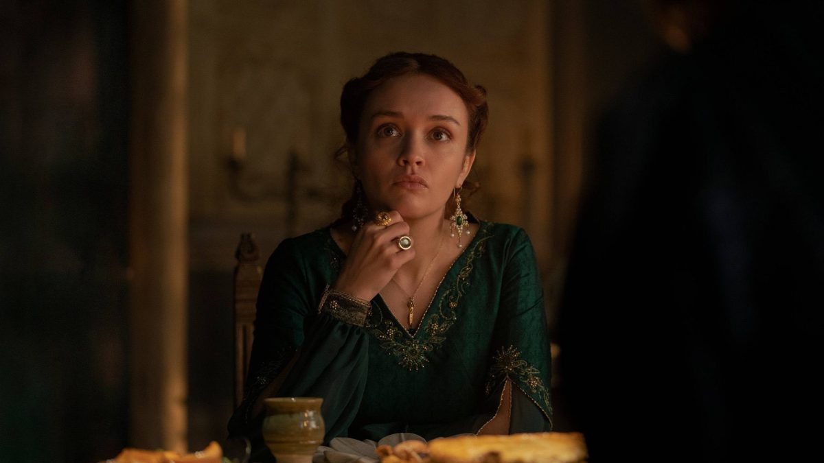 olivia cooke as queen alicent episode 6