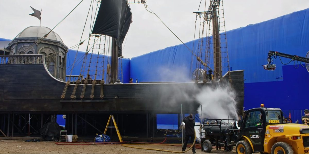 behind the scenes of the targaryen ship