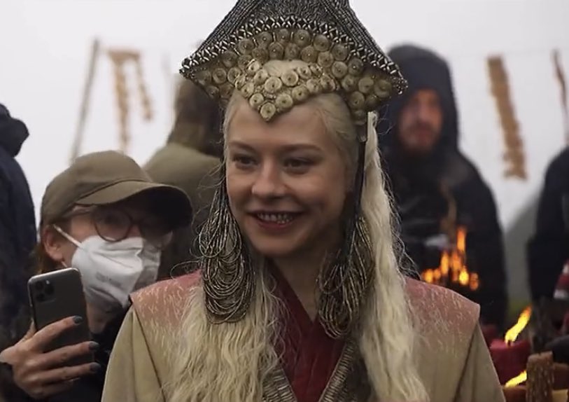 emma darcy as rhaenyra house of the dragon